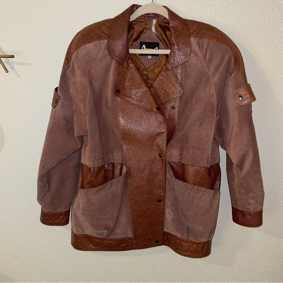 Avanti Jackets & Blazers - Vintage 80’s Avanti Genuine Pig Suede Jacket Size M EUC